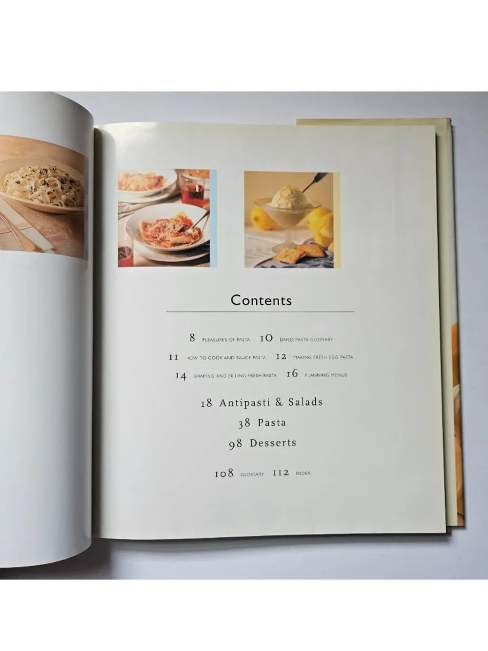 Williams-Sonoma Classic Pasta at Home vintage cookbook 1998 Hardcover Williams